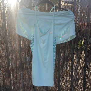 Nike tank and dry fit shorts set
